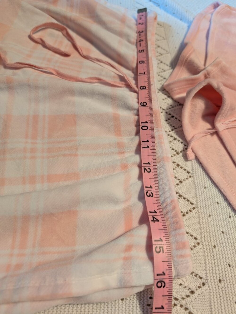 Plush Rachel Zoe shorts pink and white size medium - Picture 6 of 10